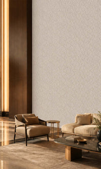 Cream Triad Geometric Commercial Wallpaper C7006
