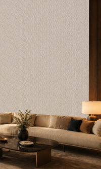Cream Triad Geometric Commercial Wallpaper C7006