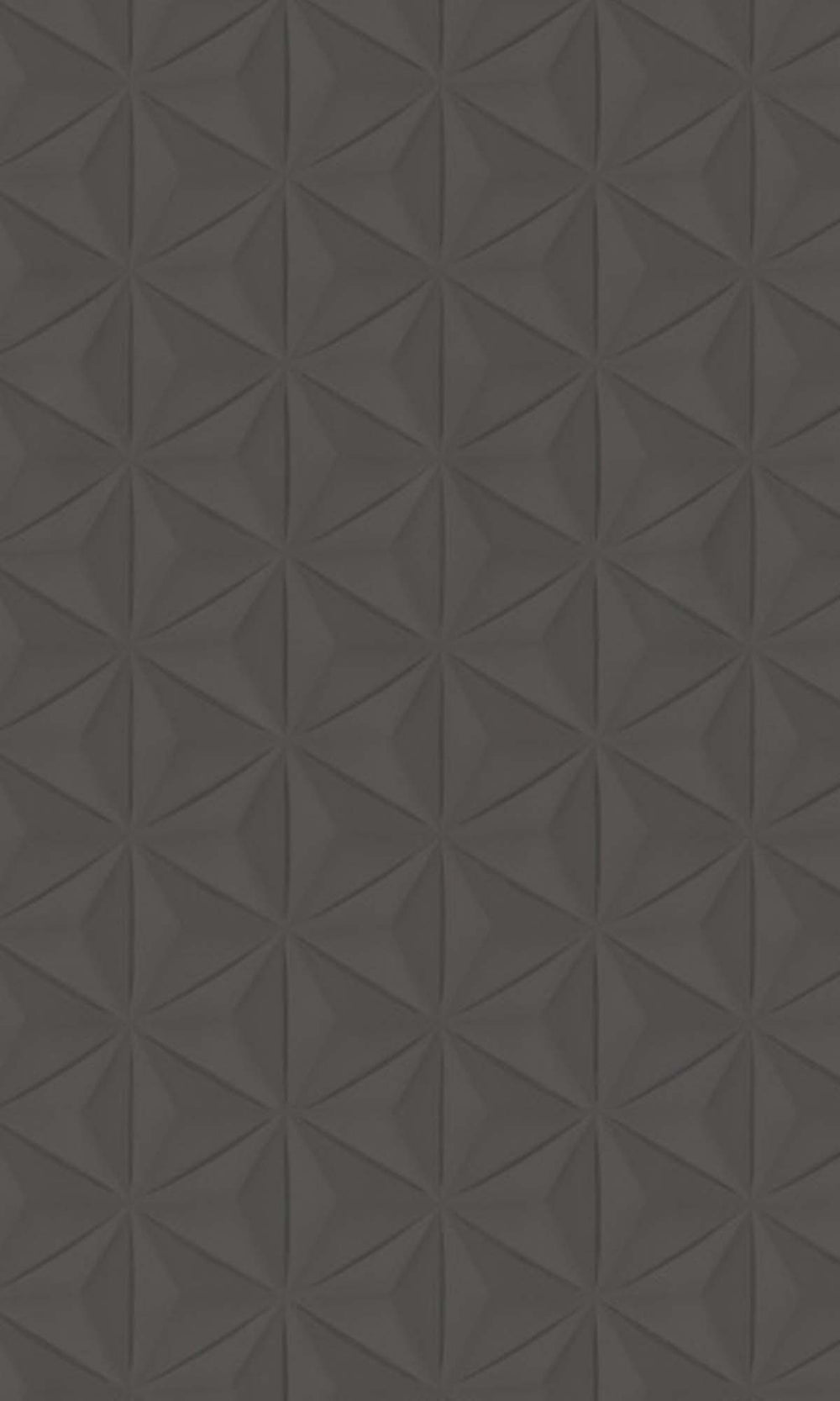 Dark Grey Slate Triad Geometric Commercial Wallpaper C7008