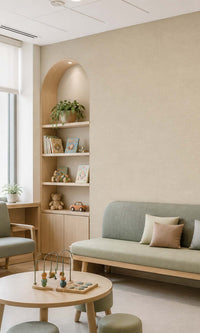Light Brown Commercial Wallpaper C7259