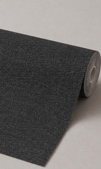 Black Luxor Faux Effect Commercial Wallpaper C7426