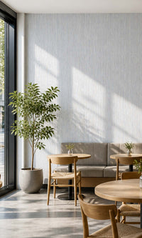 Pale Blue Touche Faux Effect Commercial Wallpaper C7438