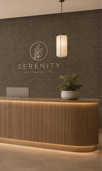 Dark Grey faux Commercial Wallpaper C7452