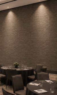 Dark Grey faux Commercial Wallpaper C7452