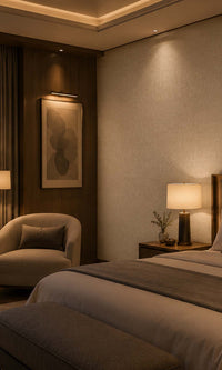 Ecru Faux Commercial Wallpaper C7453