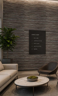 Graphite Metallic Abstract Commercial Wallpaper C7455