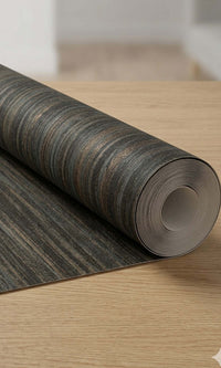 Ebony Metallic Abstract Commercial Wallpaper C7461
