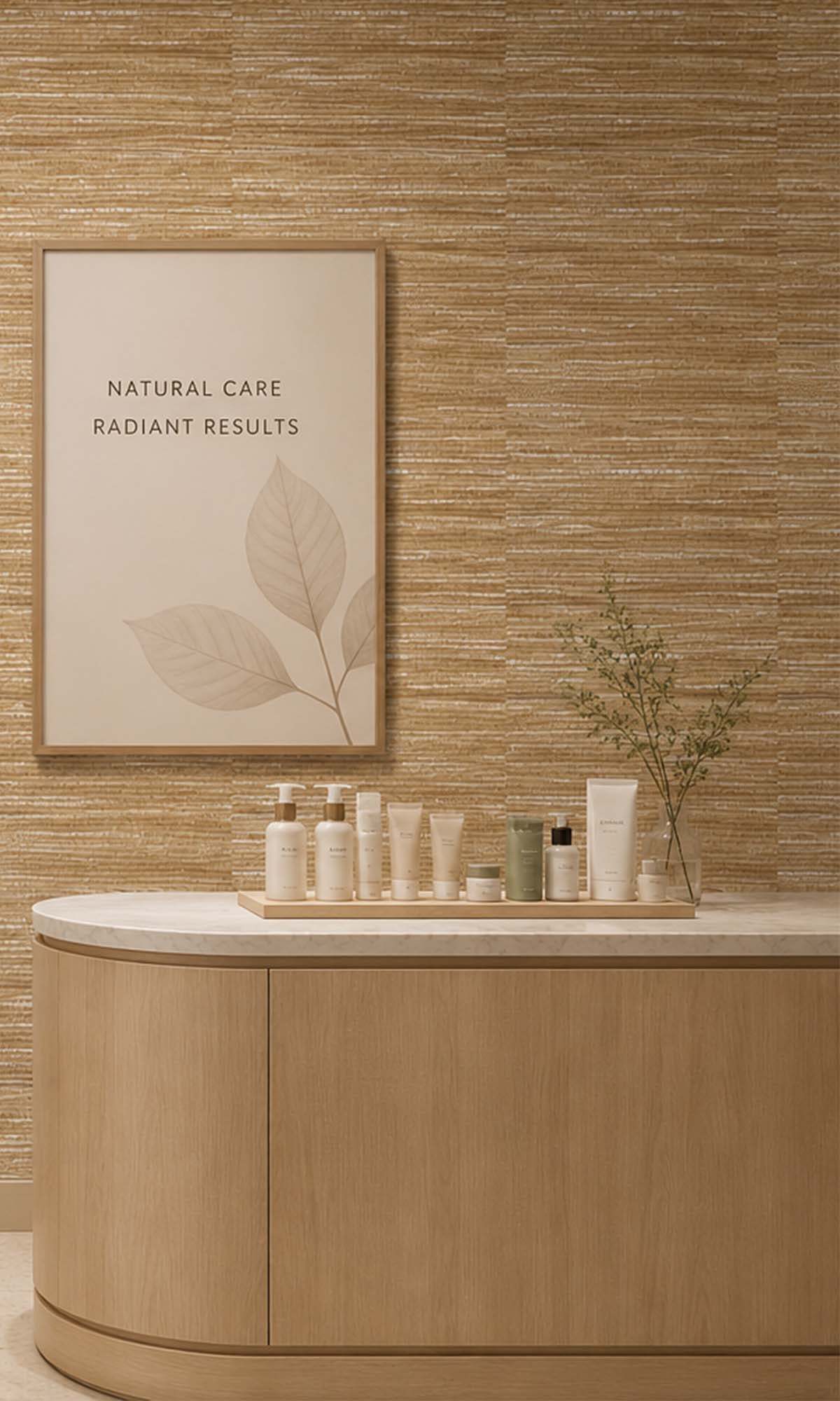 Brown Metallic Weave Commercial Wallpaper C7465