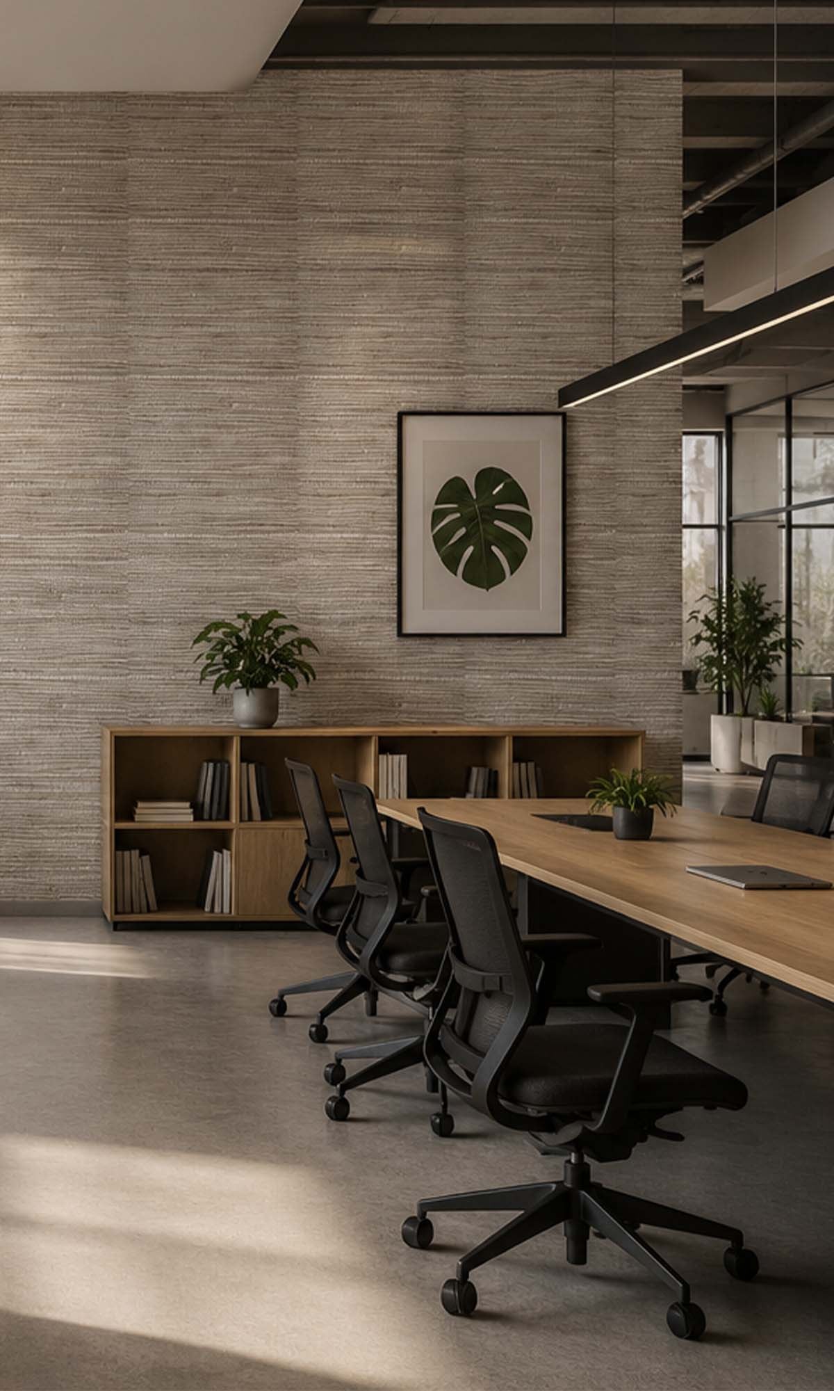 Storm Cloud Metallic Weave Commercial Wallpaper C7469