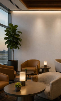 Pale Grey Plain Linen Commercial Wallpaper C7527