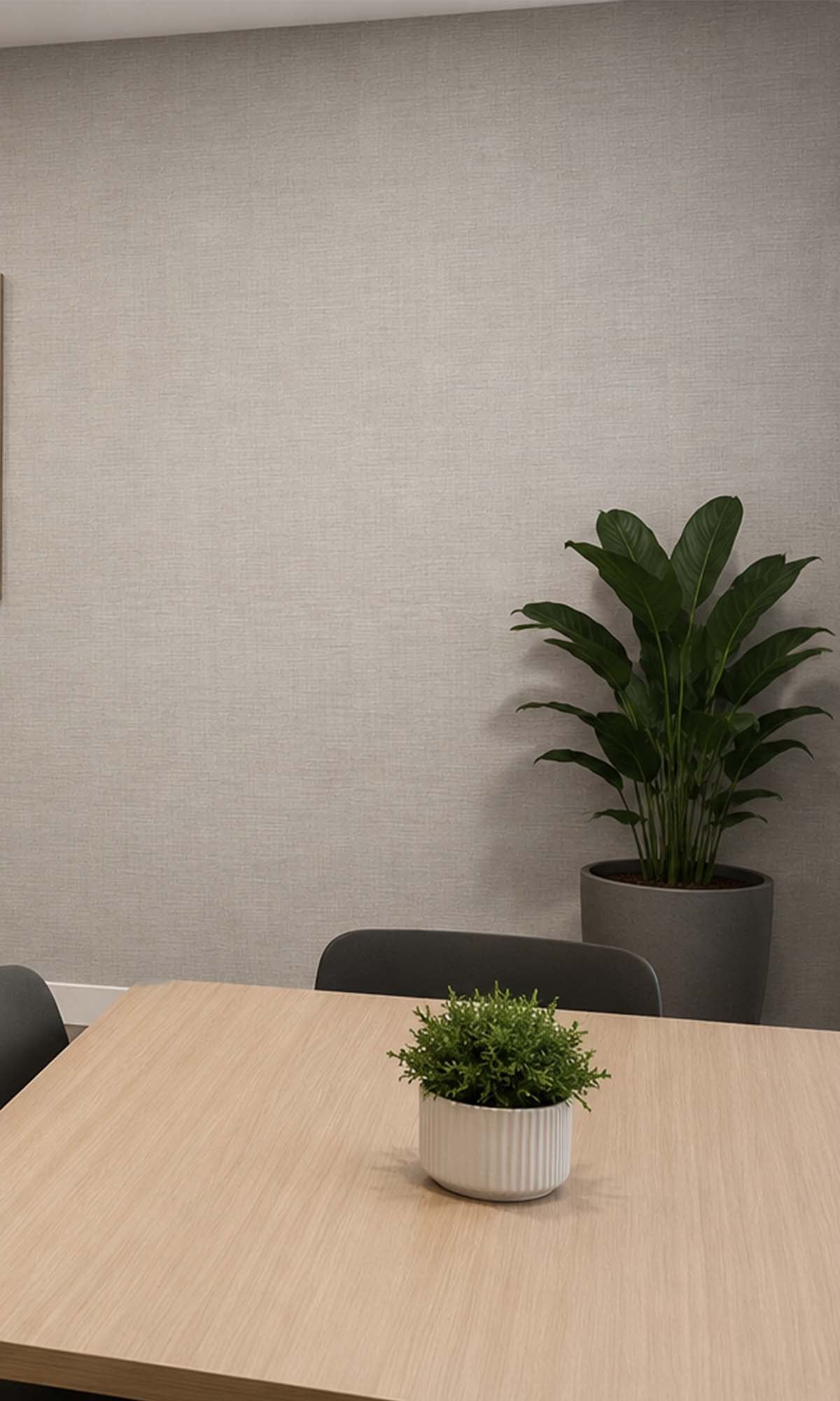 Green Grasscloth Commercial Wallpaper C7540
