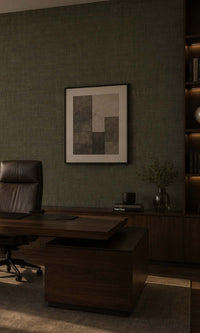 Beige Linen Fabric-back Commercial Wallpaper C7545