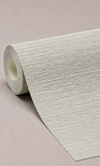 Cove Grey Horizontal Line Textured Vinyl Commercial Wallpaper C7554