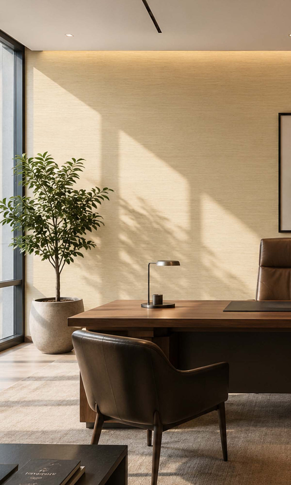 Savanna Horizontal Line Textured Vinyl Commercial Wallpaper C7556