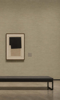 Brown Horizontal Line Textured Vinyl Commercial Wallpaper C7557