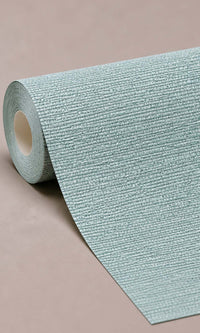 Green Horizontal Line Textured Vinyl Commercial Wallpaper C7558