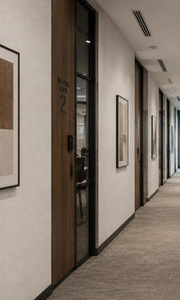Shale Oak Marble Like Textured Vinyl Commercial Wallpaper C7561