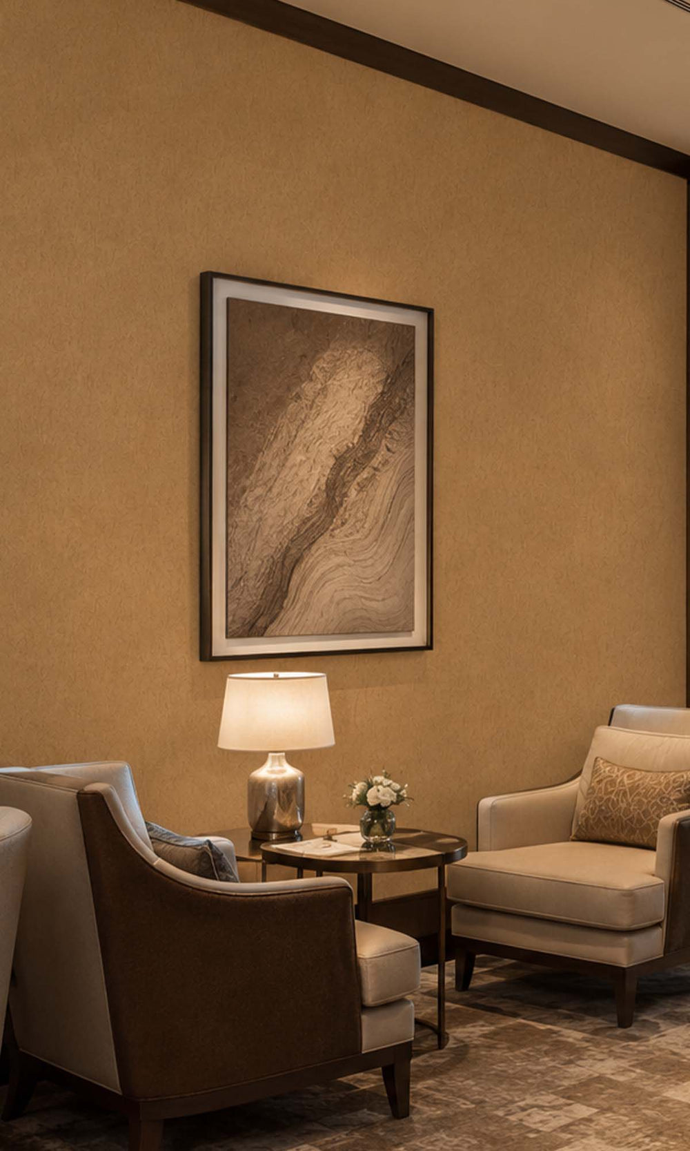Elm Marble Like Textured Vinyl Commercial Wallpaper C7562