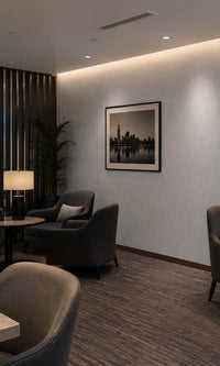 Moonstone Marble Like Textured Vinyl Commercial Wallpaper C7565