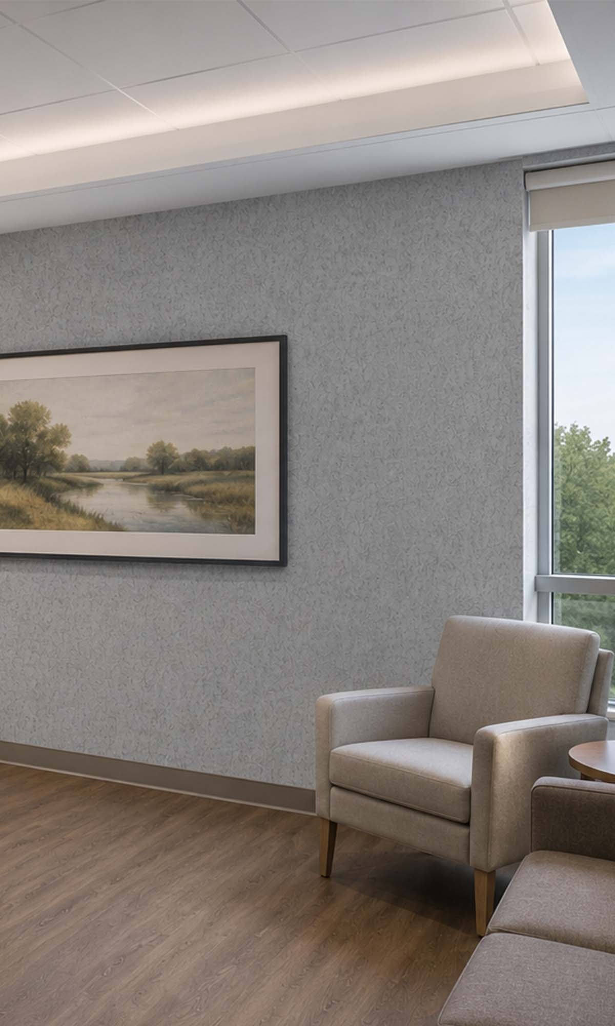 Moonstone Marble Like Textured Vinyl Commercial Wallpaper C7565