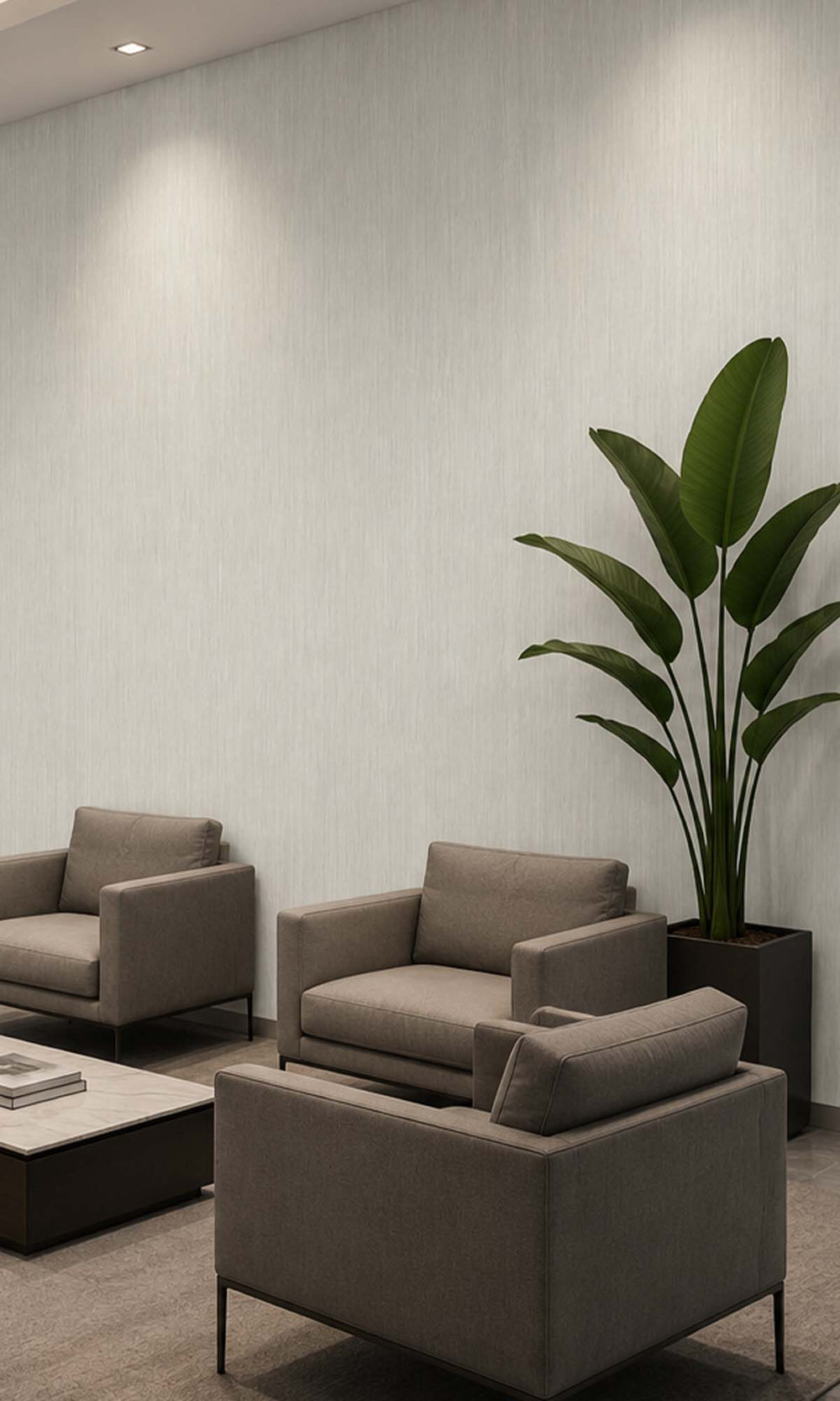 Petticoat Basic Textured Vinyl Commercial Wallpaper C7567
