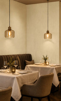 Hazelnut Basic Textured Vinyl Commercial Wallpaper C7568