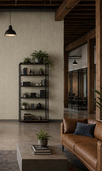 Taupe Basic Textured Vinyl Commercial Wallpaper C7569