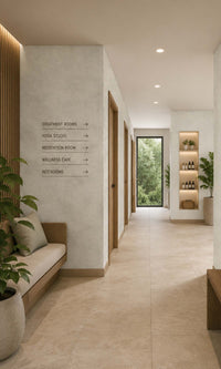 Pearl Scratched Concrete Vinyl Commercial Wallpaper C7571