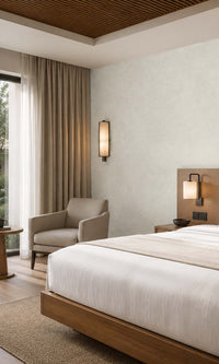 Pearl Scratched Concrete Vinyl Commercial Wallpaper C7571