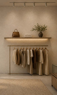 Buff Leather Like Vinyl Commercial Wallpaper C7580