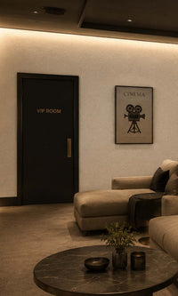 Buff Leather Like Vinyl Commercial Wallpaper C7580