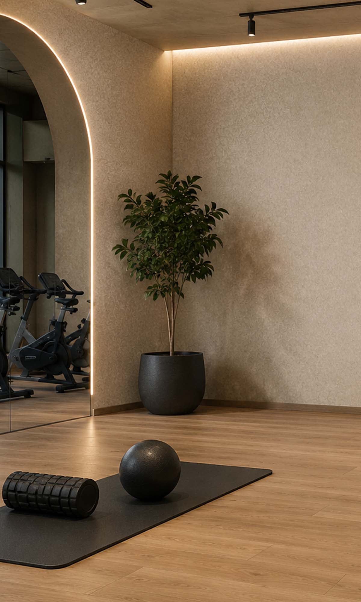 Walnut Leather Like Vinyl Commercial Wallpaper C7582