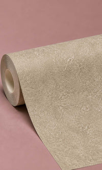 Walnut Leather Like Vinyl Commercial Wallpaper C7582