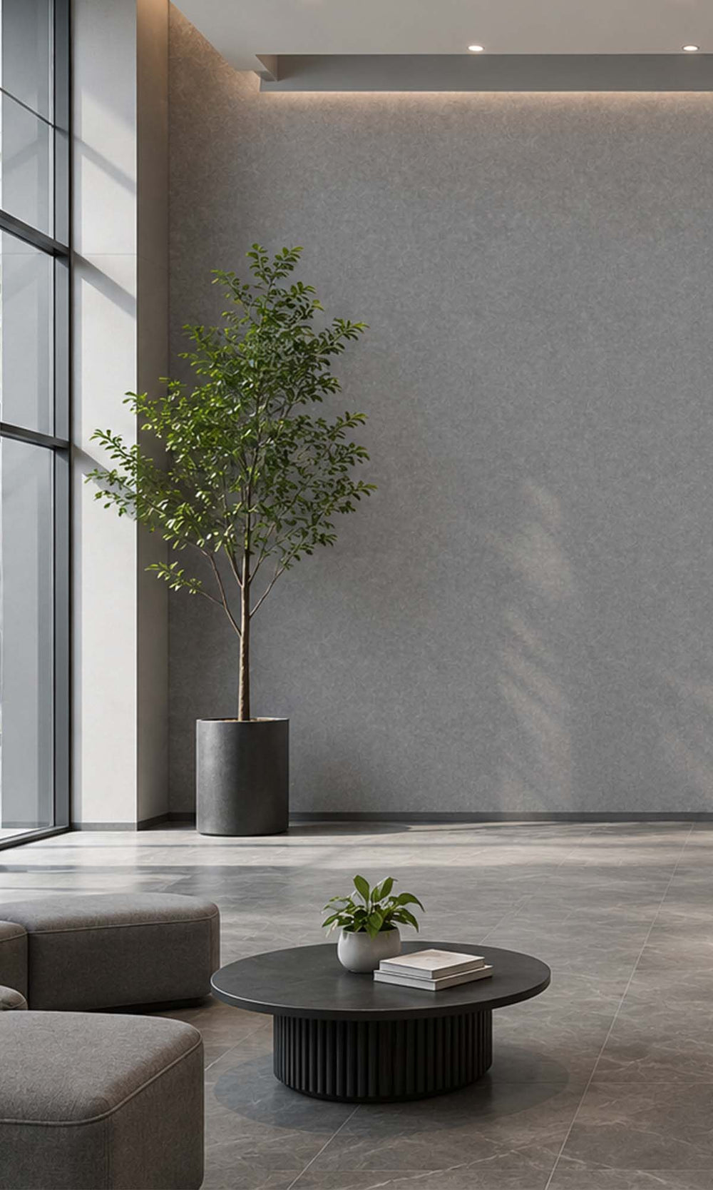 Soho Leather Like Vinyl Commercial Wallpaper C7583