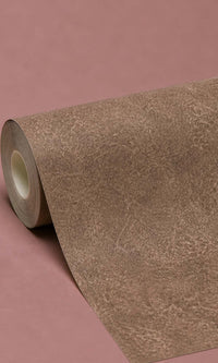 Saddle Leather Like Vinyl Commercial Wallpaper C7584
