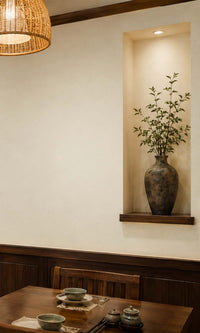 Alabster Plain Vinyl Wallpaper C7586
