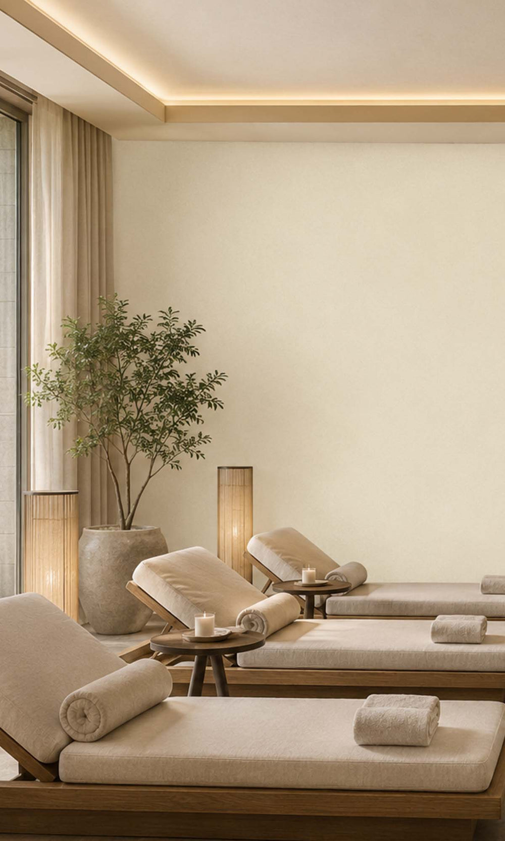 Washed Sand Wine Plain Vinyl Wallpaper C7587