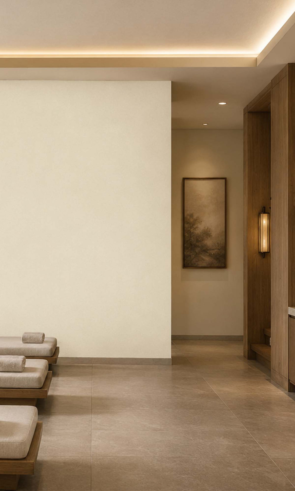 Washed Sand Wine Plain Vinyl Wallpaper C7587