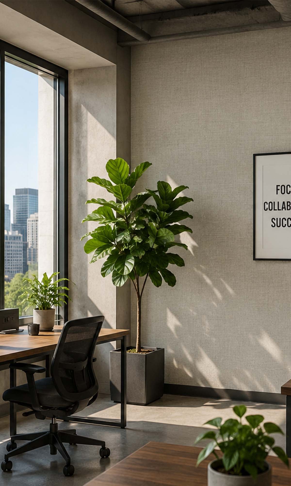 Warm Slate Fabric Like Textured Vinyl Commercial Wallpaper C7602