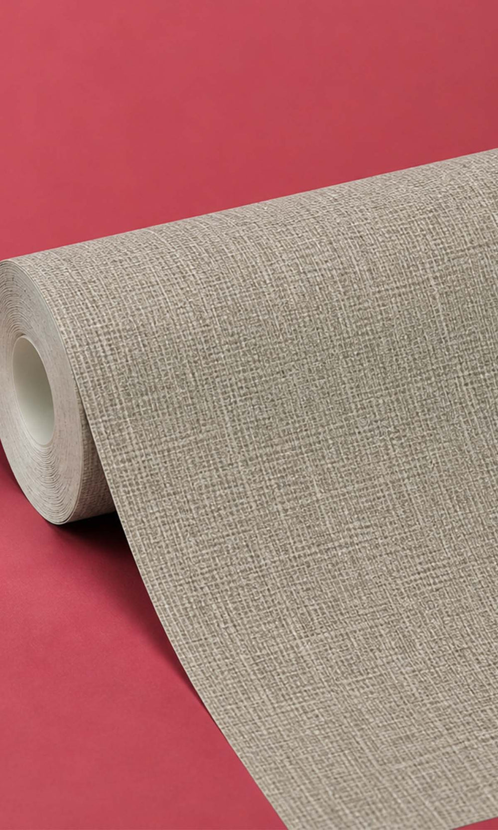 Warm Slate Fabric Like Textured Vinyl Commercial Wallpaper C7602