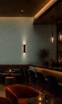 Sage Fabric Like Textured Vinyl Commercial Wallpaper C7604