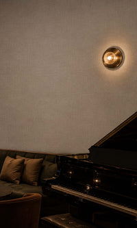 Grey Linen Textured Vinyl Commercial Wallpaper C7611