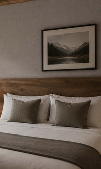 Grey Linen Textured Vinyl Commercial Wallpaper C7611