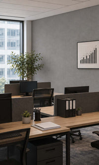 Volcanic Ash Linen Textured Vinyl Wallpaper C7612