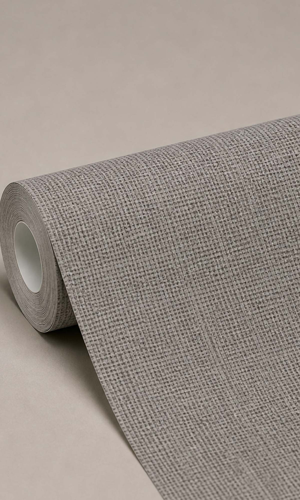 Volcanic Ash Linen Textured Vinyl Wallpaper C7612