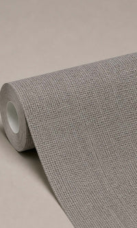 Volcanic Ash Linen Textured Vinyl Wallpaper C7612