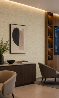 Willow Branch Grasscloth Inspired Vinyl Commercial Wallpaper C7620