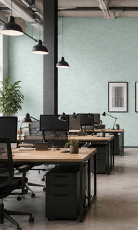 Sea Glass Cracked Wall Vinyl Commercial Wallpaper C7623