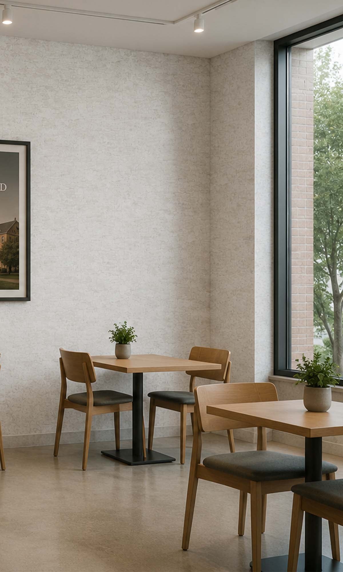 Mortar Cracked Wall Vinyl Commercial Wallpaper C7626