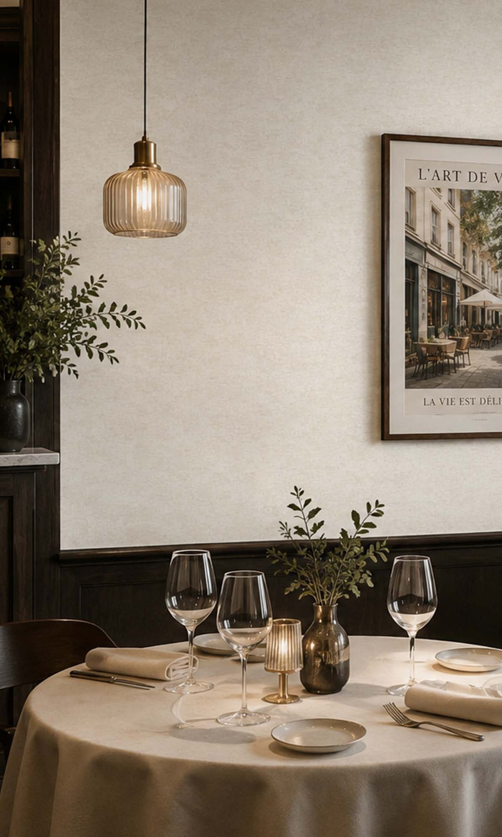Wool Cracked Wall Vinyl Commercial Wallpaper C7627